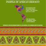 Plataforma Política Mujeres Afrodescendientes / Political Plattform Afro-Descendant Women